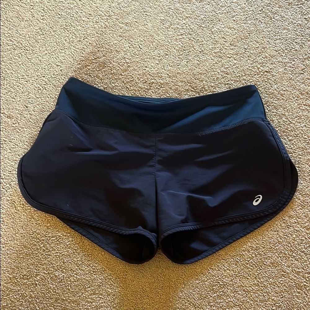 Asics Women's black Athletic Shorts
